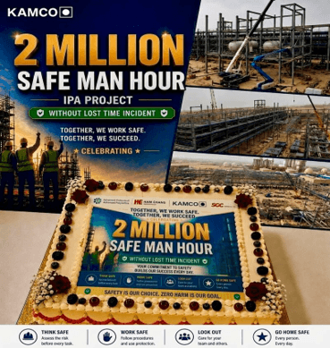 Celebrating 2 Million Safe Man-Hours Without a Lost Time Incident